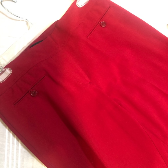 EUC BCBGMaxAzria Red Pants - Picture 3 of 6